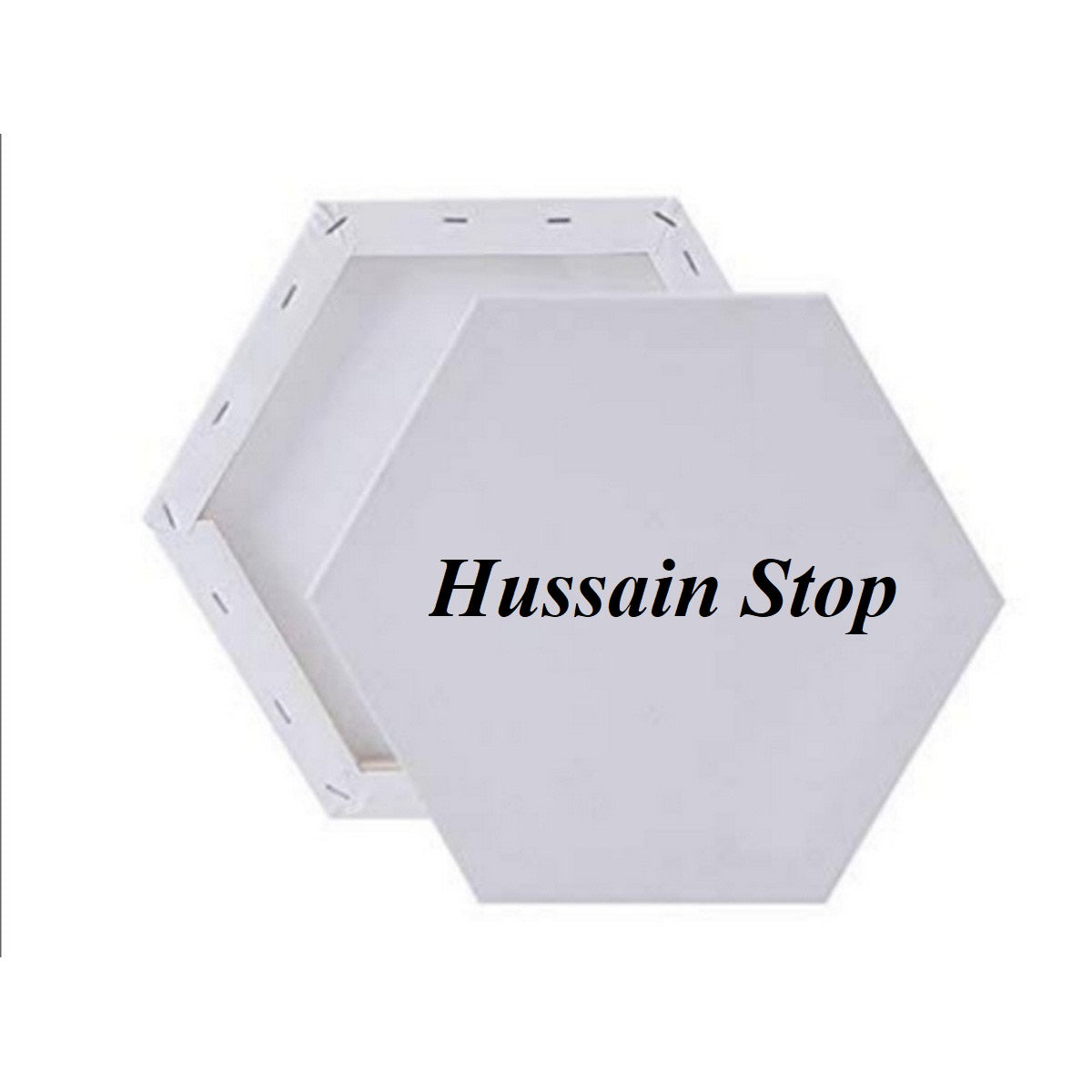 Canvas Board Hexagon Shape ( Imported Quality)