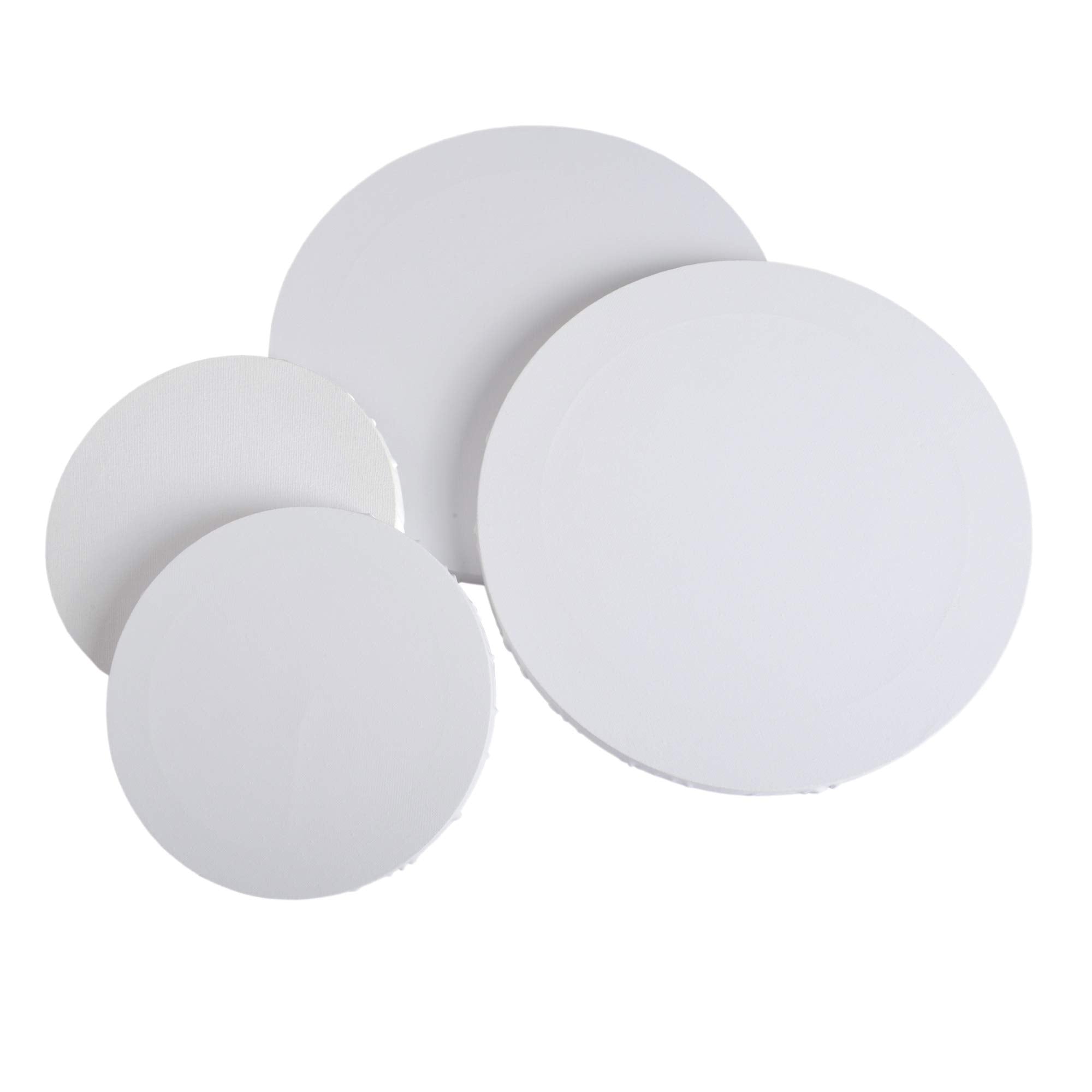 Canvas Board Round Shape ( Imported Quality)