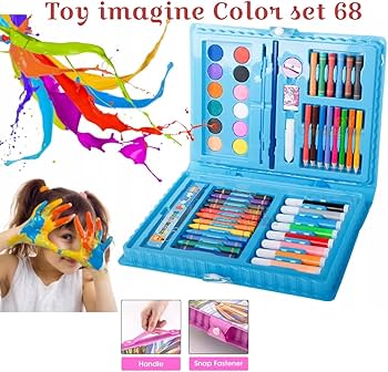 Color Kit for kids 68pcs